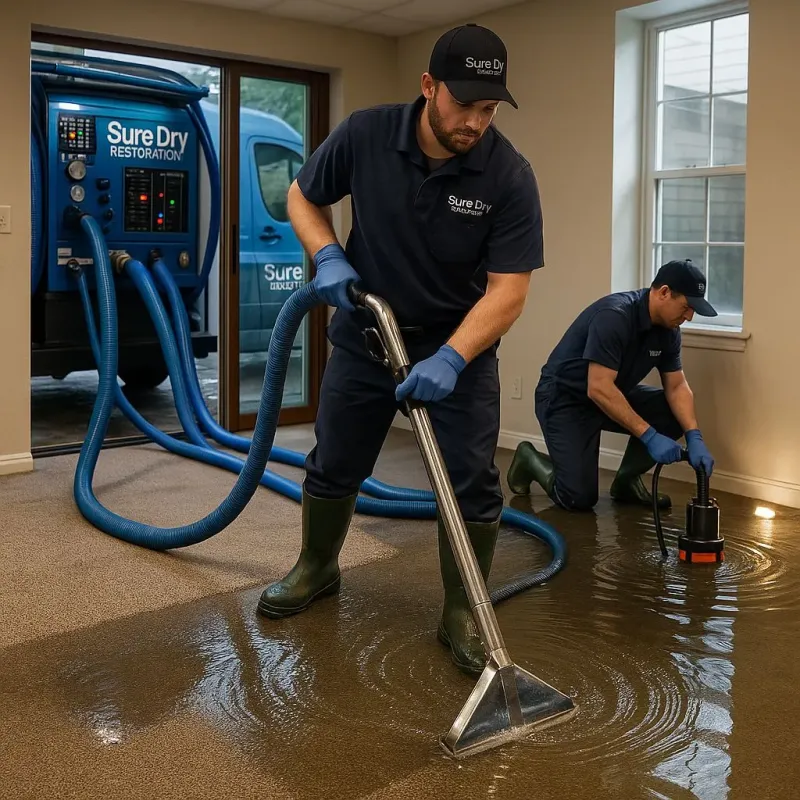 Water Extraction and Removal process in Mount Olive, IL